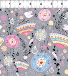 Multi Flowers & Birds- Alice