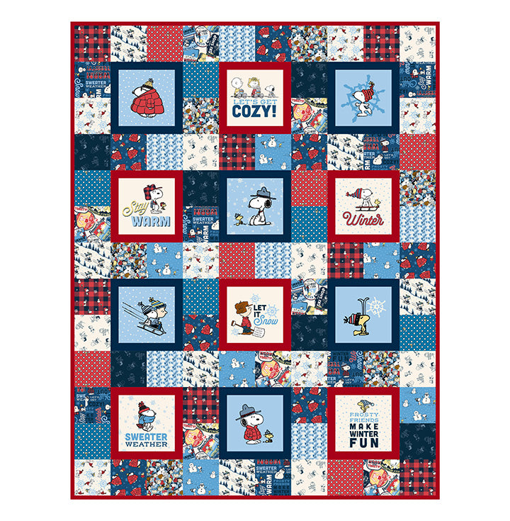 Peanuts Cozy Up! Quilt Kit