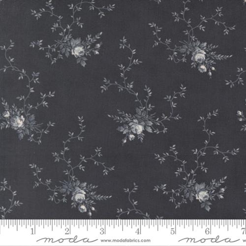 Midnight Rose Garden Florals- Breathtaking Blues