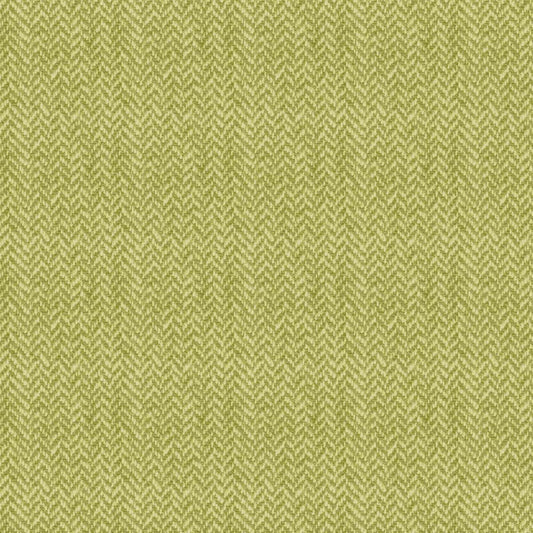 Mini Houndstooth Green- Buttermilk Wool Fancies