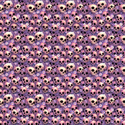 Purple Skulls- Witchypoo