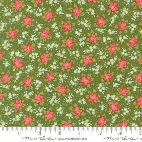 Marylebone Small Floral Green- Bloomsberry