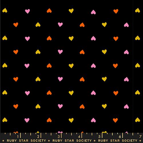 Hearts Basic Retro Black - Trinketry