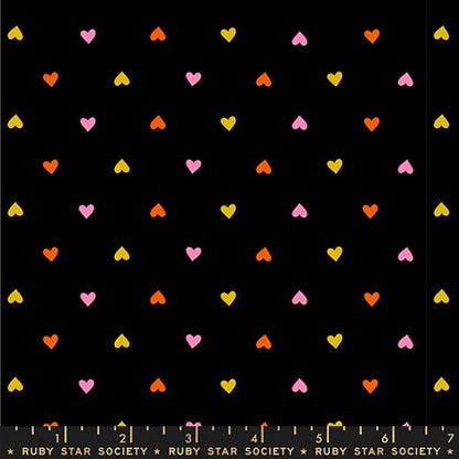 Hearts Basic Retro Black - Trinketry