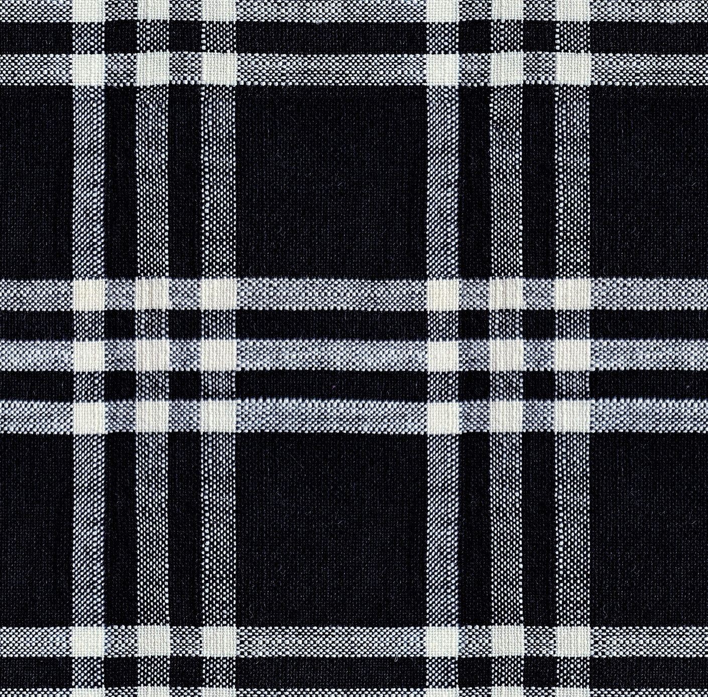 Black Plaid Warp Weft Mystic Fable