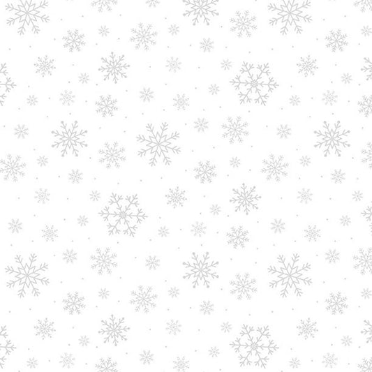 Snowflakes White on White