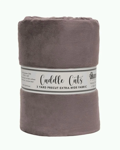 3 Yard Cuddle 110" Cut- Charcoal