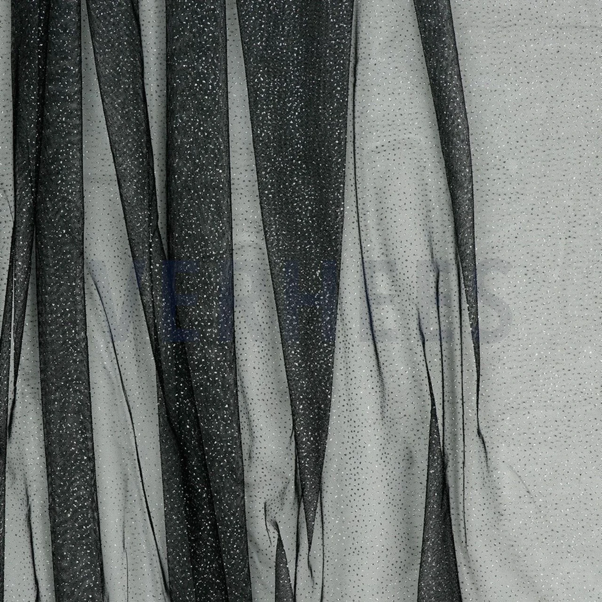 Royal Tulle Sparkle- Black/Silver