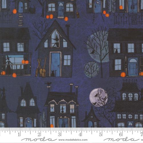Midnight Witch Village & Haunted Houses Landscape- Coven