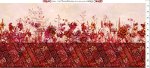 Red Floral Border- Allure