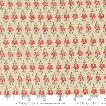 Paquerette Checks and Plaids Floral Pearl- Fleur De Paris