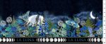 La Lune Border Stripe- Blue/Silver