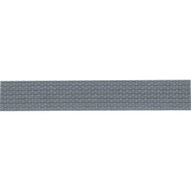 Cotton Webbing- 1"- Dark Grey
