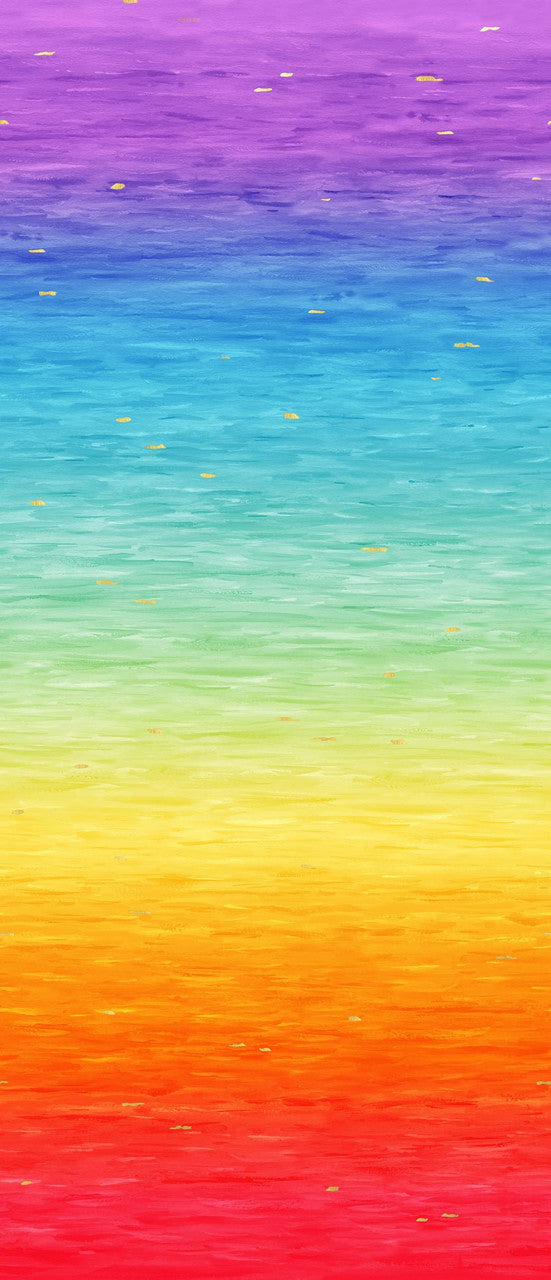 Go With the Flow- Rainbow 108" Wide