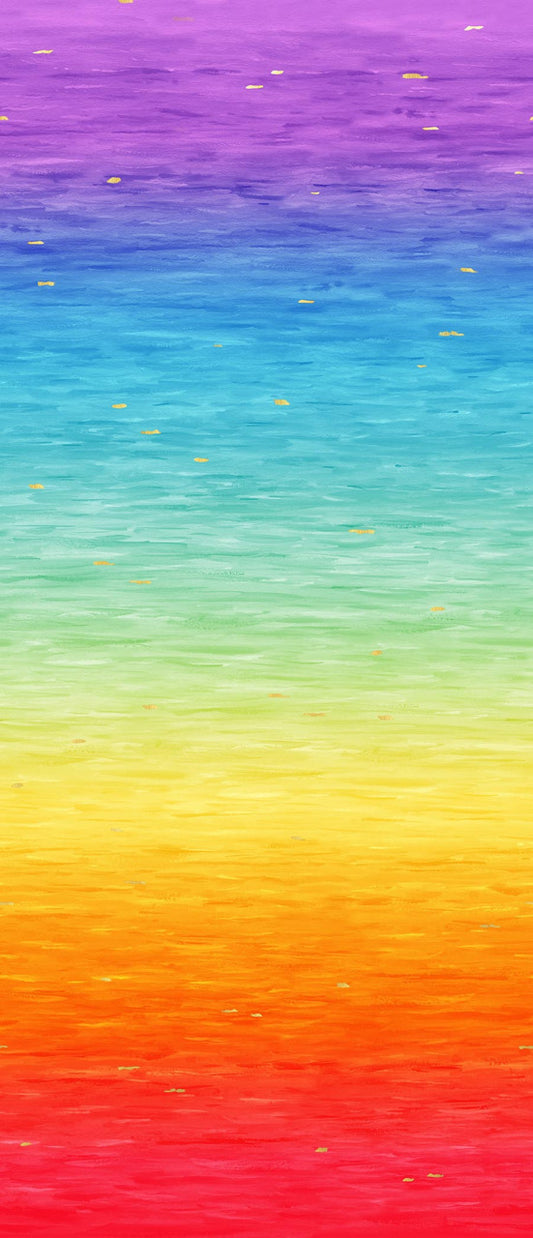 Go With the Flow- Rainbow 108" Wide