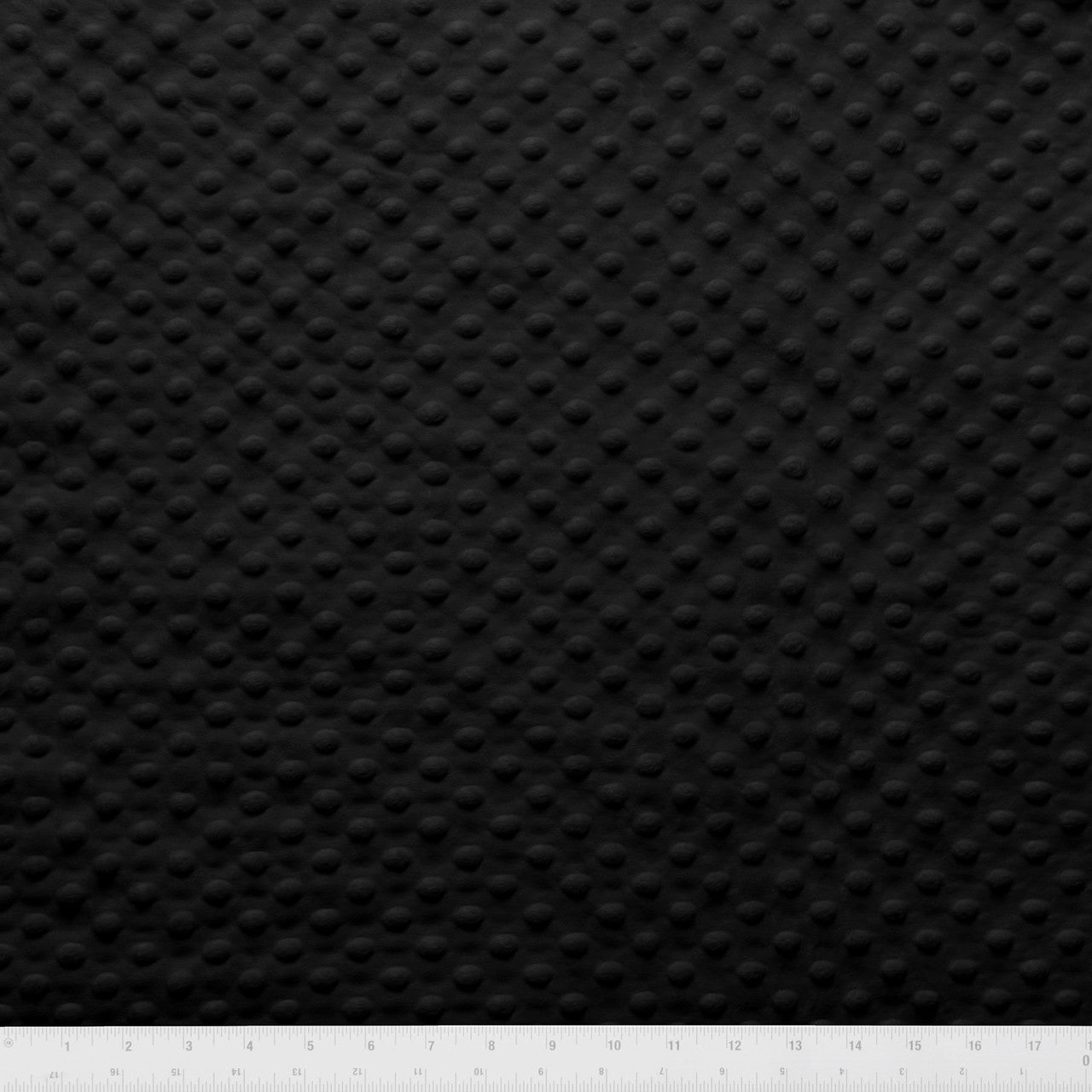 Minky Dot- 58/60"- Black