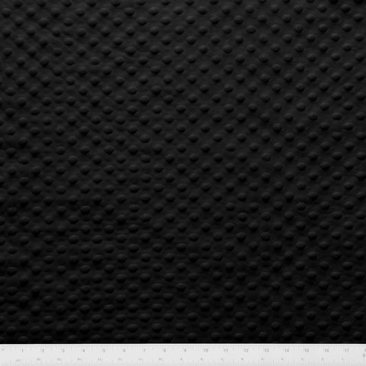 Minky Dot- 58/60"- Black