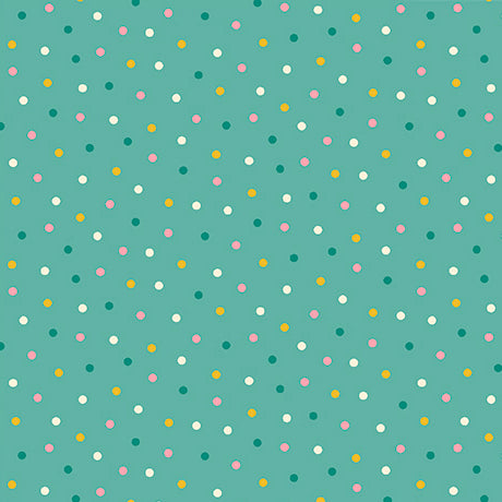Turquoise Dot- Flora & the Fox