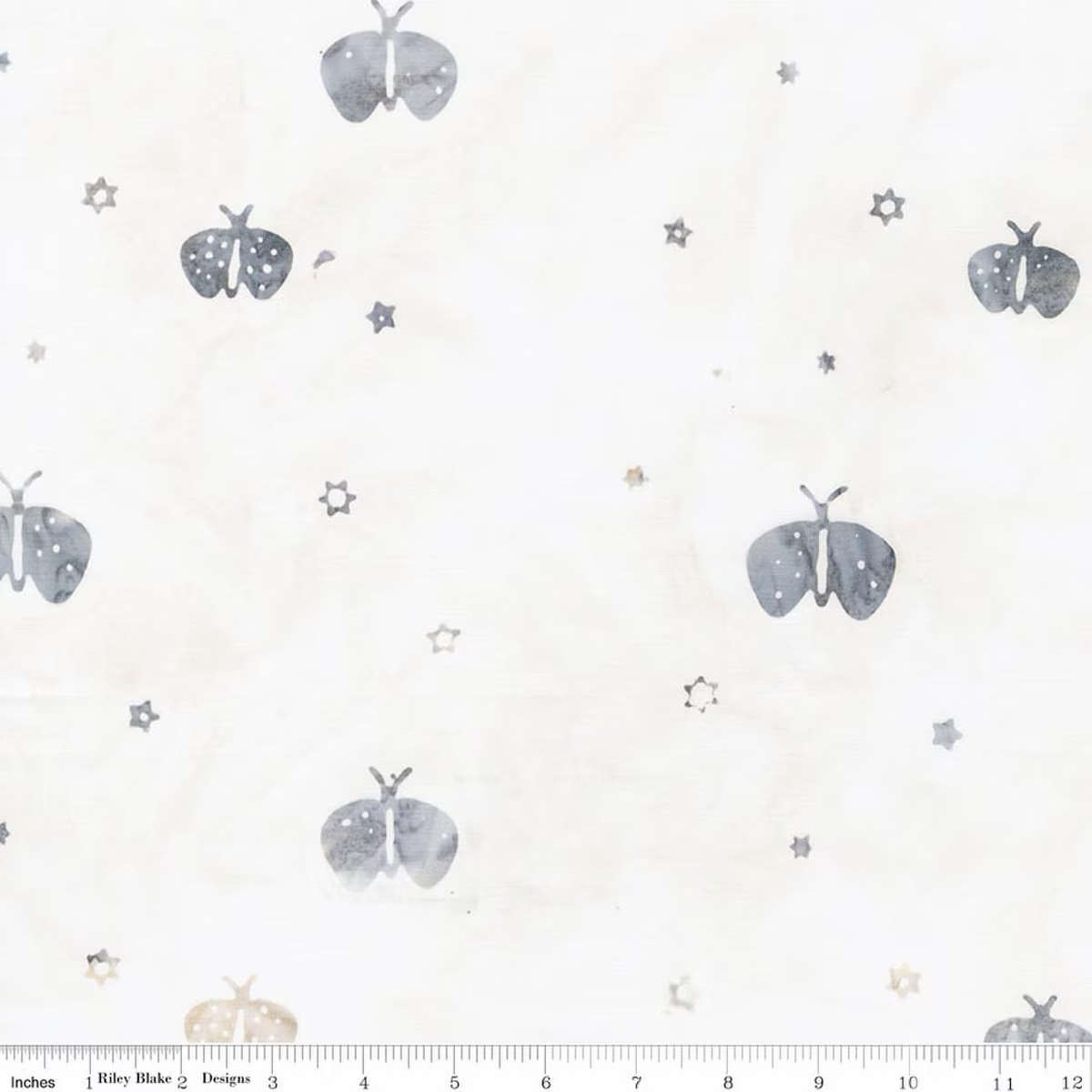 Snow White Butterfly-Boho Batiks