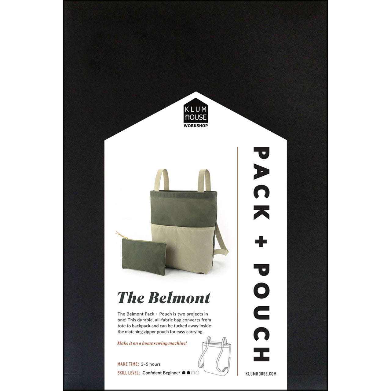 The Belmont Pack & Pouch Pattern
