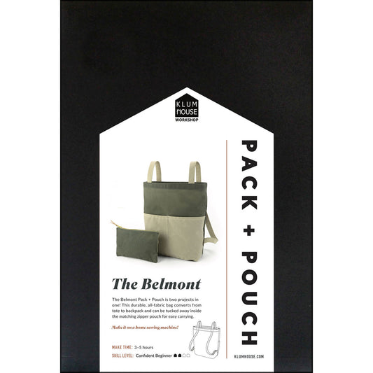 The Belmont Pack & Pouch Pattern