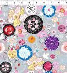 Funky Flowers Multi- Alice