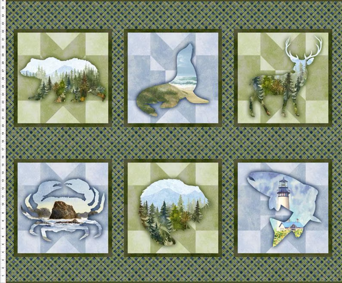 Oregon Shop Hop Panel 2025 Multi