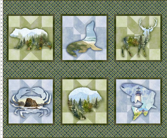 Oregon Shop Hop Panel 2025 Multi