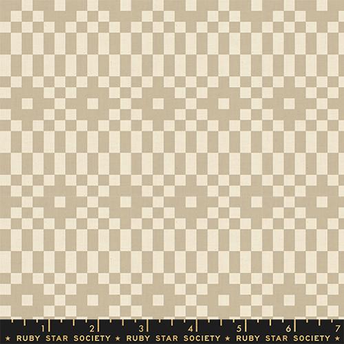 Bitmapped Khaki- Lofi Linens