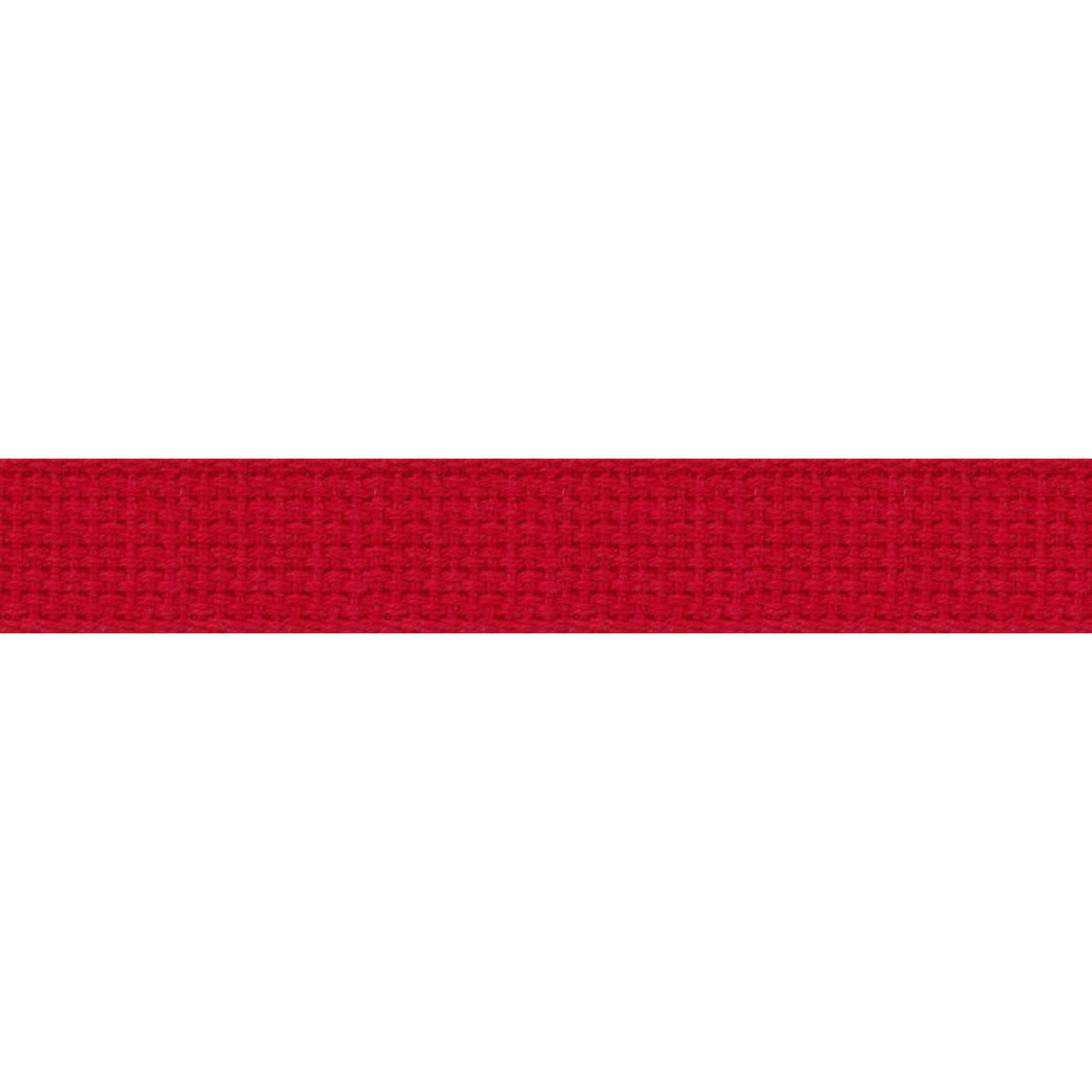 Cotton Webbing- 1"- Red
