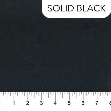 Solid Black Batik- Shadows
