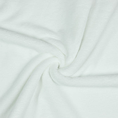 Terry Velvet Bamboo White