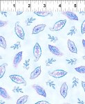 Small Leaves Blue- Daydreams