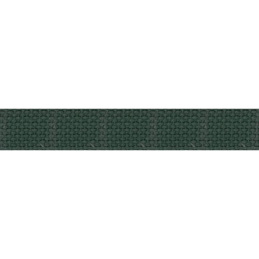 Cotton Webbing- 1"- Hunter