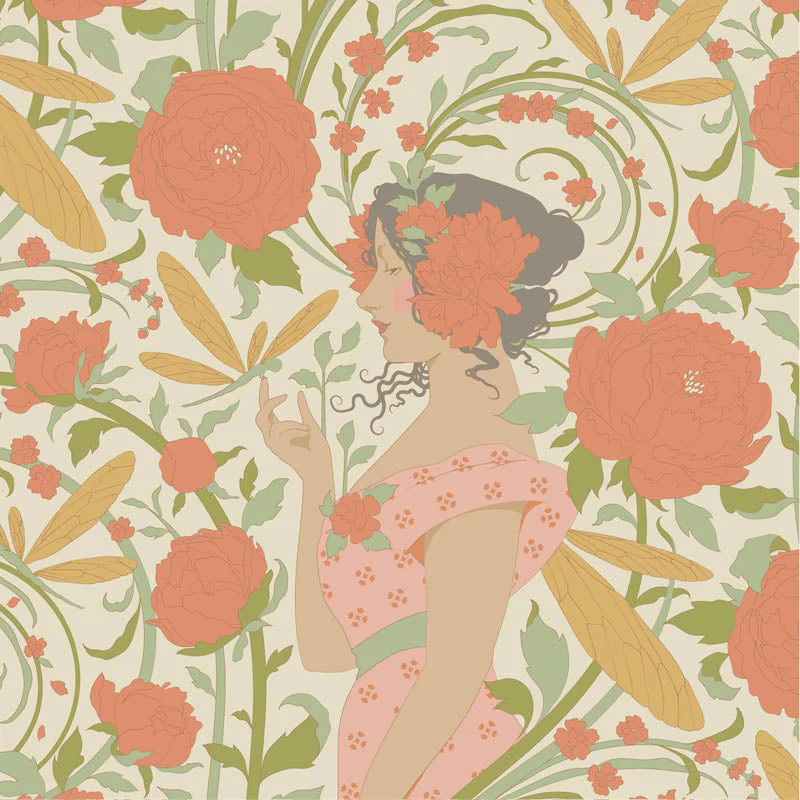 Songbird Aubery Coral- Tilda