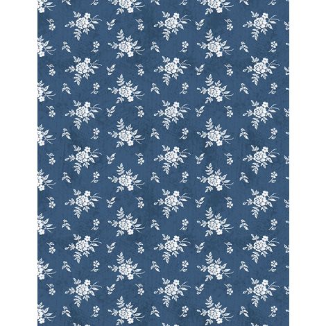 Ditsy Blue- Friendly Farmstead