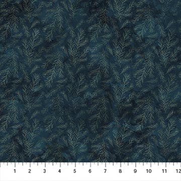 Pine Branches Navy- Altitude