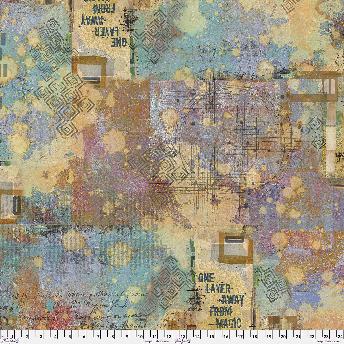 Kaleidoscope Wide Backing- One Layer Away