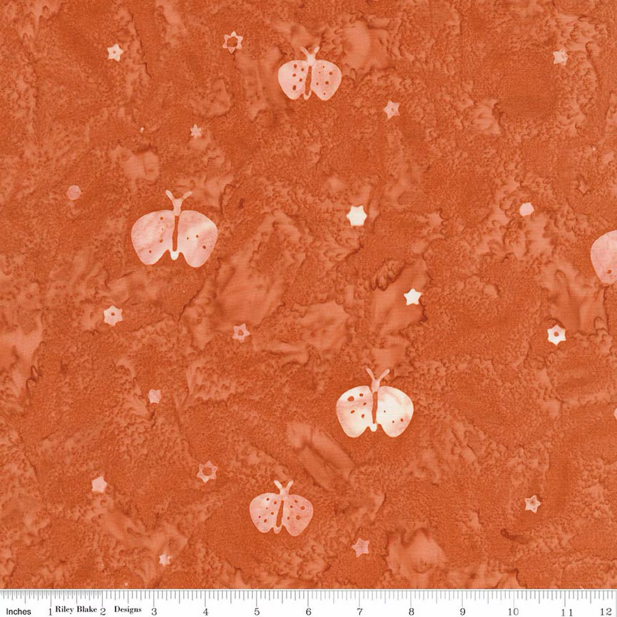 Salmon Run Butterfly- Boho Batiks