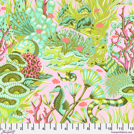 Reef What You Sew- Coralline- Floral Reef