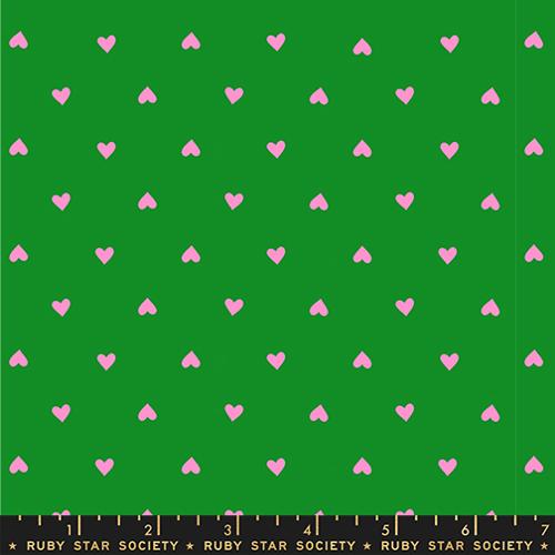 Heart Basics Retro Deep Verdant Neon- Trinketry