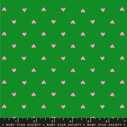 Heart Basics Retro Deep Verdant Neon- Trinketry