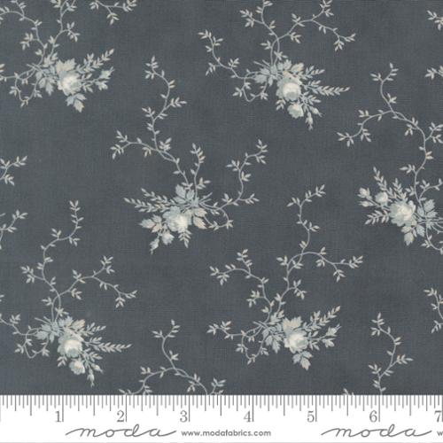 Dusk Rose Garden Florals- Breathtaking Blues