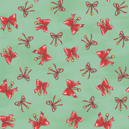 Light Green Bows- Christmas at Pooh Corner
