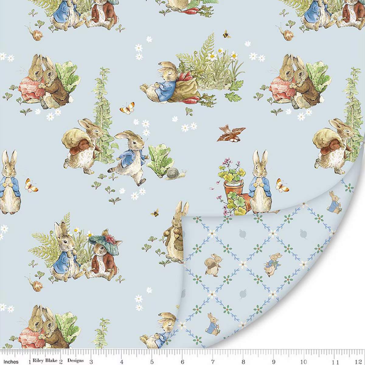 Peter Rabbit & Benjamin Bunny- Double Lush Velvet