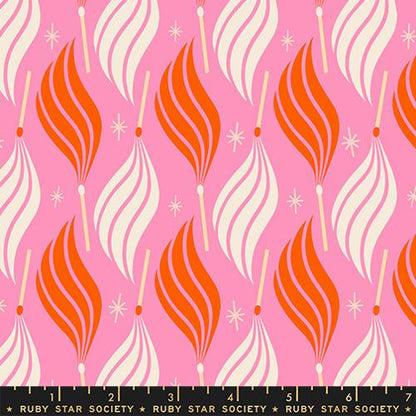 Flame Retro Matches Flamingo- Trinketry