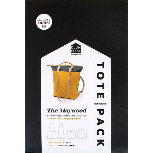 The Maywood Tote Pack Pattern