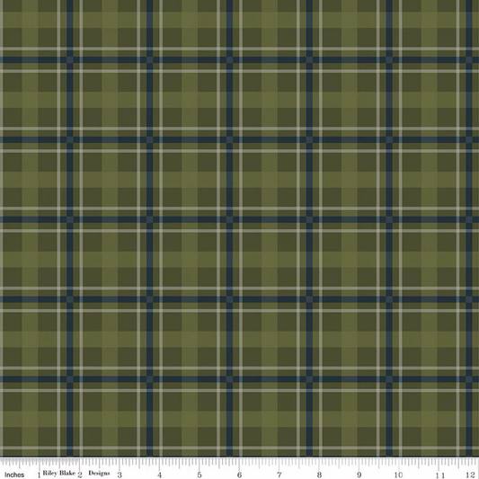 Cretaceous Plaid Forest Flannel