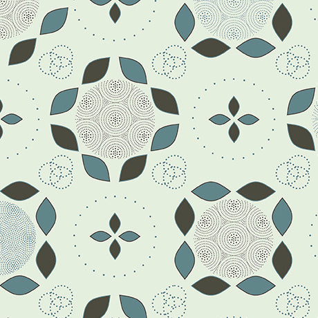 Light Mint Geo Floral- Renewal of Hope