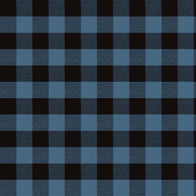 Buffalo Plaid Blue Flannel- Great Outdoors